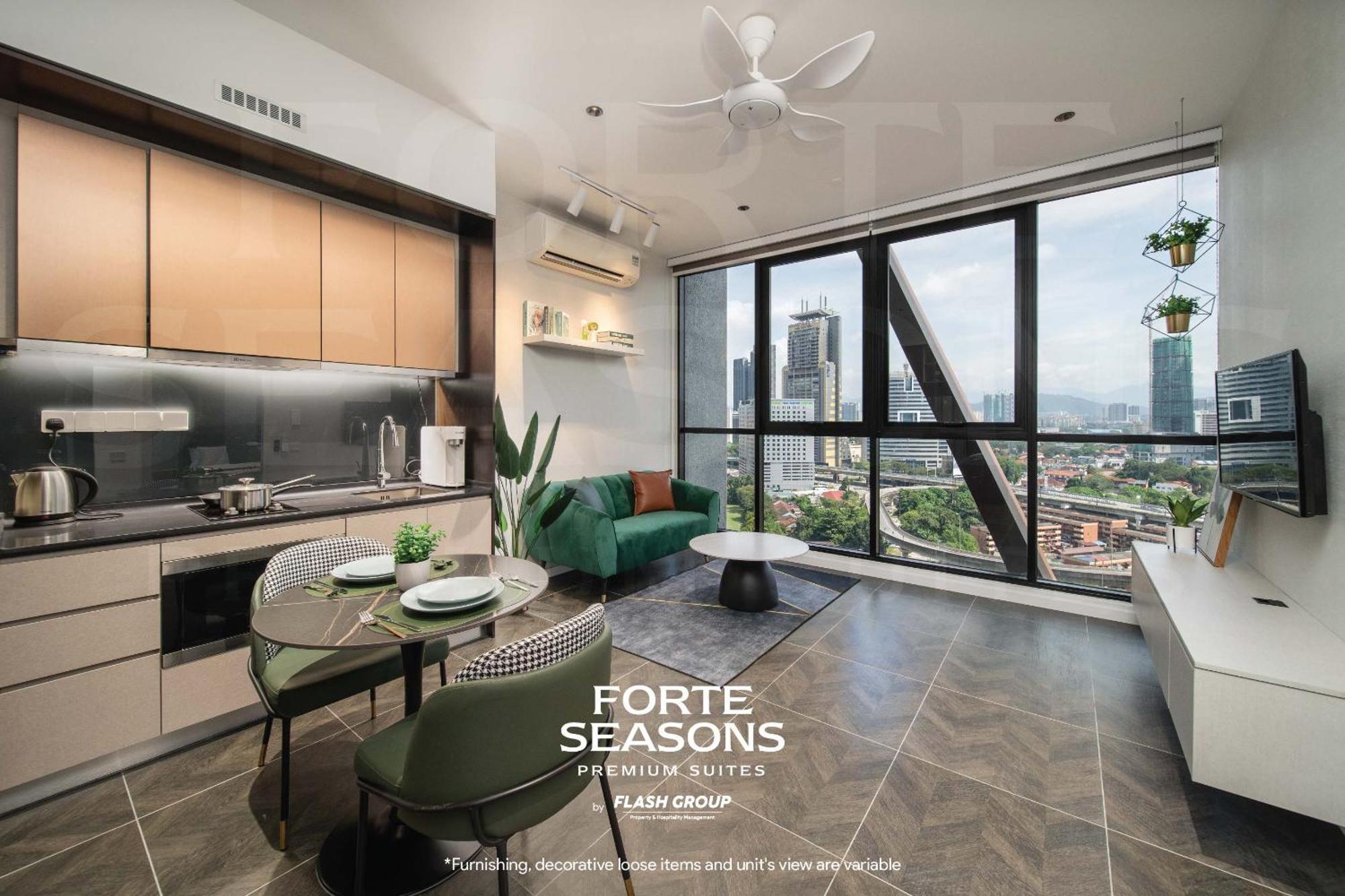 Appartement Seasons Scarletz Premium @ Klcc *